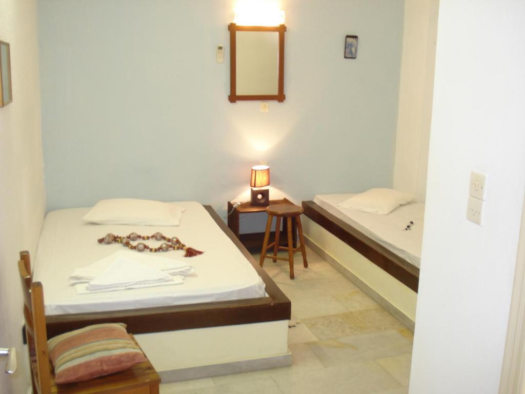 Pension Lagoudera Naxos City Oda fotoğraf